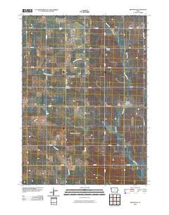 Brunsville 2010 topographic map thumbnail