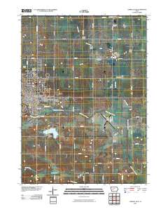 Carroll East 2010 topographic map thumbnail