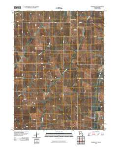 Farmers City 2010 topographic map thumbnail