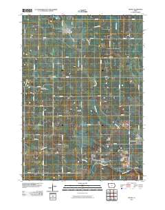 Fertile 2010 topographic map thumbnail