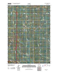 Fertile SE 2010 topographic map thumbnail