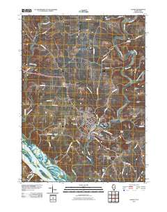 Galena 2010 topographic map thumbnail