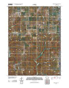 Garden Grove 2010 topographic map thumbnail