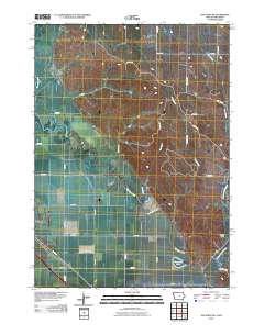 Elk Point NE 2010 topographic map thumbnail