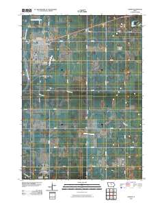 Garner 2010 topographic map thumbnail