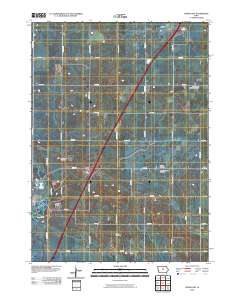 Dows East 2010 topographic map thumbnail