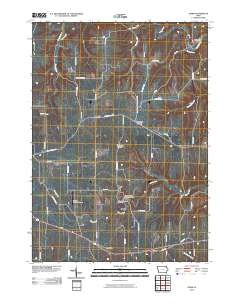 Giard 2010 topographic map thumbnail