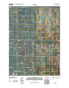Fonda NE 2010 topographic map thumbnail