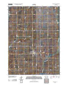 Fontanelle 2010 topographic map thumbnail