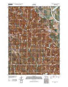 Fort Calhoun 2010 topographic map thumbnail
