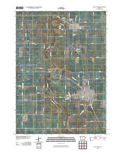 Eagle Grove 2010 topographic map thumbnail