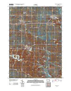 Earlville 2010 topographic map thumbnail