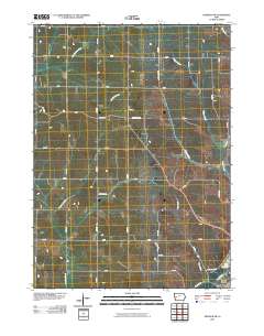 Denison SW 2010 topographic map thumbnail