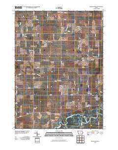 Grand Mound 2010 topographic map thumbnail