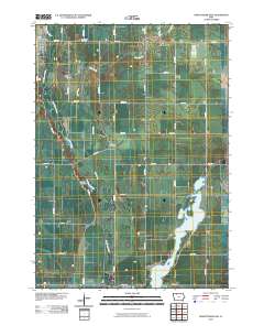 Graettinger East 2010 topographic map thumbnail