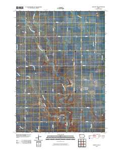 Hartley SW 2010 topographic map thumbnail