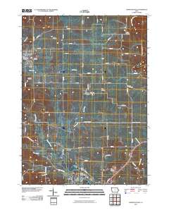 Hopkinton East 2010 topographic map thumbnail