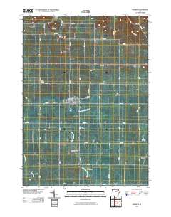 Hawkeye 2010 topographic map thumbnail