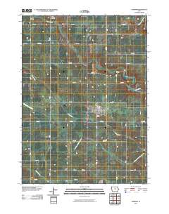 Hubbard 2010 topographic map thumbnail