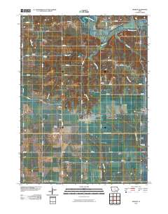 Hedrick 2010 topographic map thumbnail