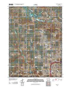 Grimes 2010 topographic map thumbnail