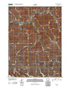 Iconium 2010 topographic map thumbnail
