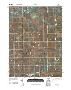 Kimballton 2010 topographic map thumbnail