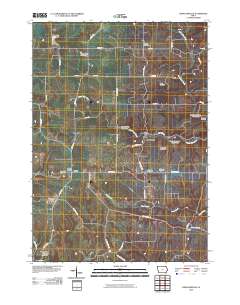 Highlandville 2010 topographic map thumbnail