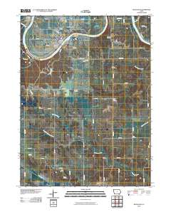 Keosauqua 2010 topographic map thumbnail