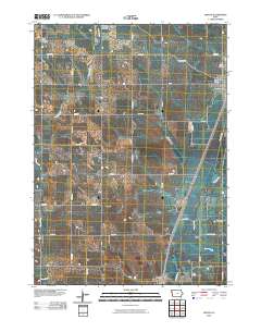 Hinton 2010 topographic map thumbnail