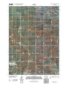 Hampton North 2010 topographic map thumbnail
