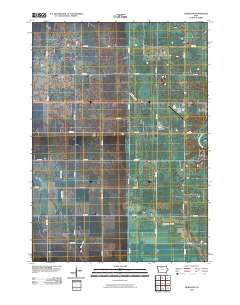 Hobarton 2010 topographic map thumbnail