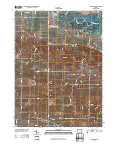 McCausland 2010 topographic map thumbnail