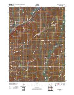 McClelland 2010 topographic map thumbnail