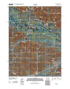 Ladora 2010 topographic map thumbnail