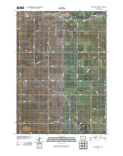 Lime Springs NW 2010 topographic map thumbnail