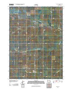 Lincoln 2010 topographic map thumbnail