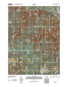 Mediapolis 2010 topographic map thumbnail