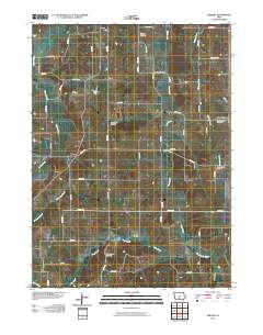 Medora 2010 topographic map thumbnail