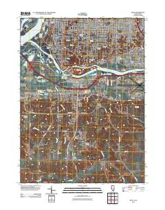 Milan 2012 topographic map thumbnail