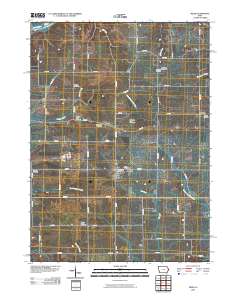 Miles 2010 topographic map thumbnail
