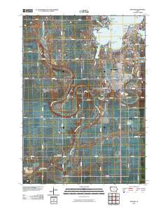 Milford 2010 topographic map thumbnail