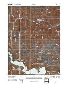 Melrose 2010 topographic map thumbnail