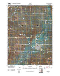 Mapleton 2010 topographic map thumbnail