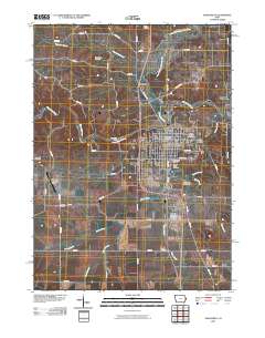 Maquoketa 2010 topographic map thumbnail