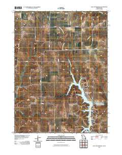 Lake Thunderhead 2010 topographic map thumbnail