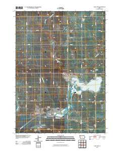 Lake View 2010 topographic map thumbnail
