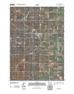 Larchwood 2010 topographic map thumbnail