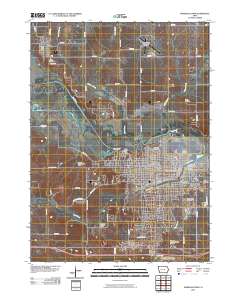 Marshalltown 2010 topographic map thumbnail