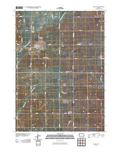 Kingsley 2010 topographic map thumbnail